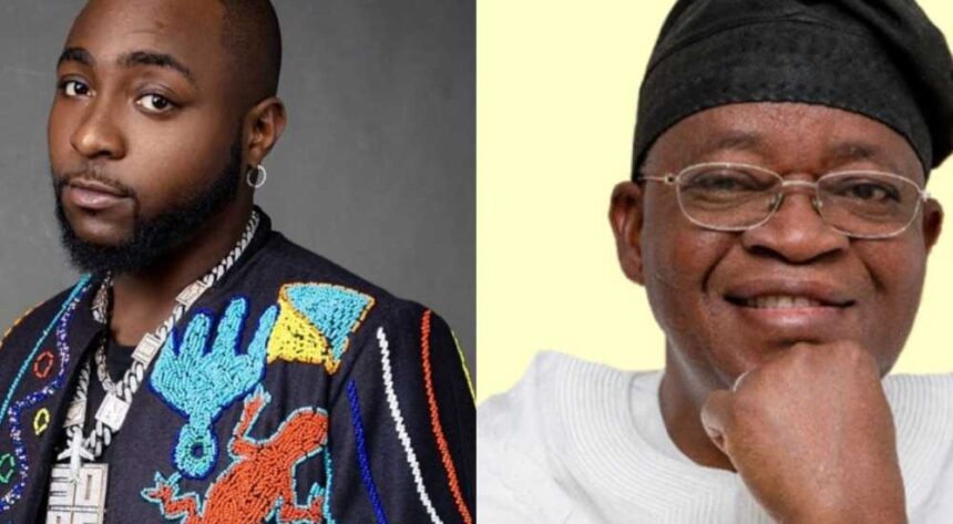 Davido-and-Minister of-Marine-and-Blue -Economy, -Adegboyega-Oyetola