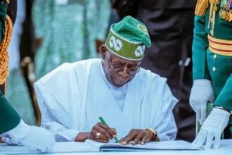 Tinubu-Commissions-Three Naval-Vessels,-Says-They-Boosted-Oil-Output