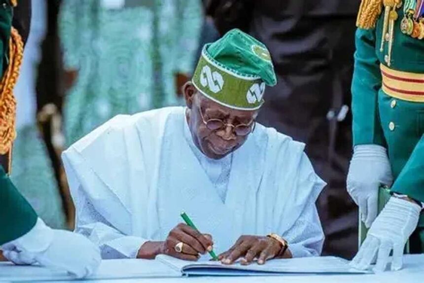Tinubu-Commissions-Three Naval-Vessels,-Says-They-Boosted-Oil-Output