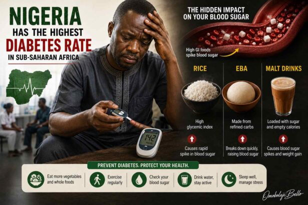 Diabetes is rising quietly in Nigeria. Your daily plate could be part of the reason
